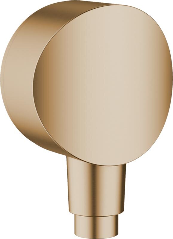 Изображение товара Шланговое подсоединение Hansgrohe FixFit S, бронза шлифованная, 26453140
