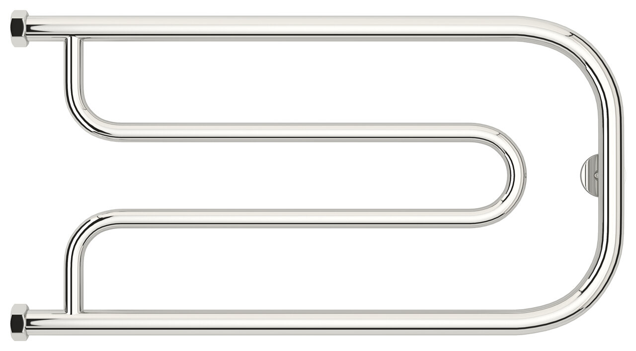 Изображение товара Водяной полотенцесушитель Сунержа Гусли+ 320х650 из нержавеющей стали, хром