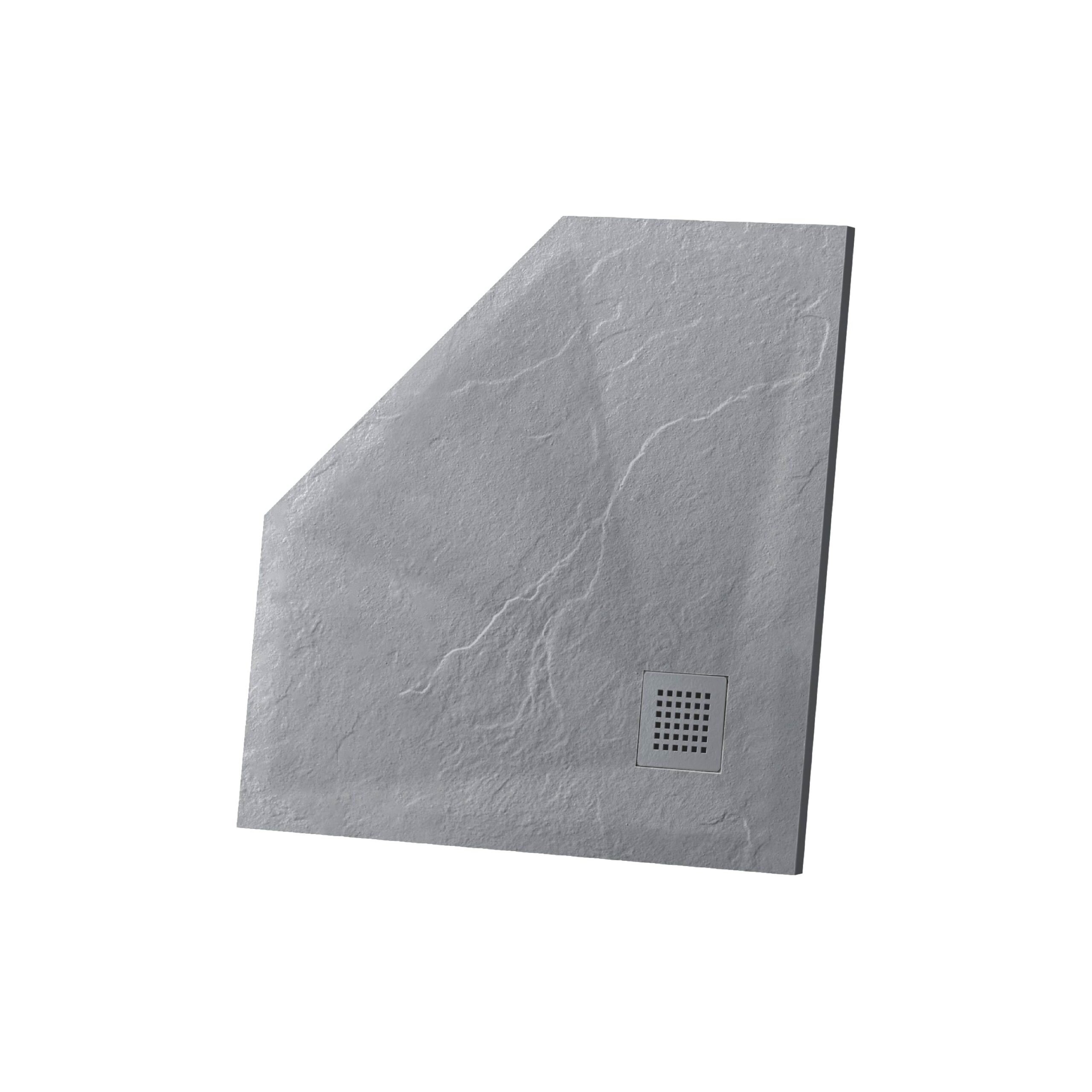 Изображение товара Душевой поддон Vincea 100 x 100 x 2.5 см, пятиугольный, серый, VST-4SP1010G Изображение товара Душевой поддон Vincea 100 x 100 x 2.5 см, пятиугольный, серый, VST-4SP1010G