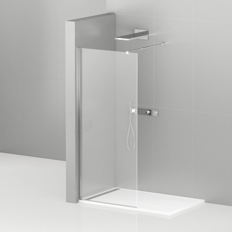 Изображение товара Душевая стенка Cezares LIBERTA-L-1-140-120-C-Cr 140 см простая установка хром