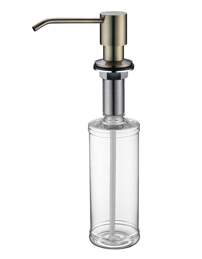 Изображение товара Дозатор встройка для жидкого мыла Paulmark Rein D002-BR бронза Германия