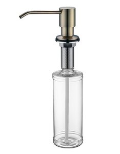 Изображение товара Дозатор встройка для жидкого мыла Paulmark Rein D002-BR бронза Германия