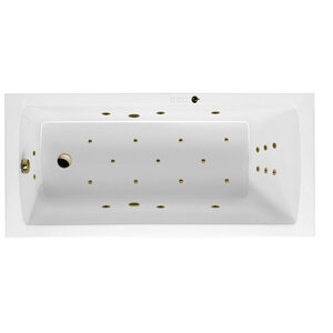 Изображение товара Ванна гидромассажная Excellent Aquaria Ultra 170 x 75 см, белый/бронза, WAEX.AQU17.ULTRA.BR