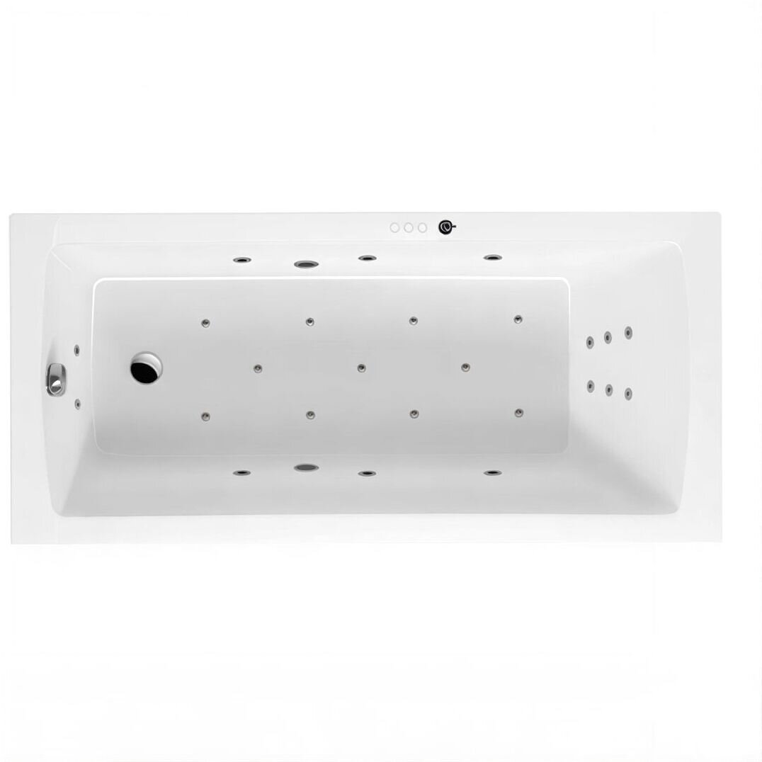 Изображение товара Ванна гидромассажная Excellent Aquaria Ultra 170 x 75 см, белый/хром, WAEX.AQU17.ULTRA.CR Изображение товара Ванна гидромассажная Excellent Aquaria Ultra 170 x 75 см, белый/хром, WAEX.AQU17.ULTRA.CR