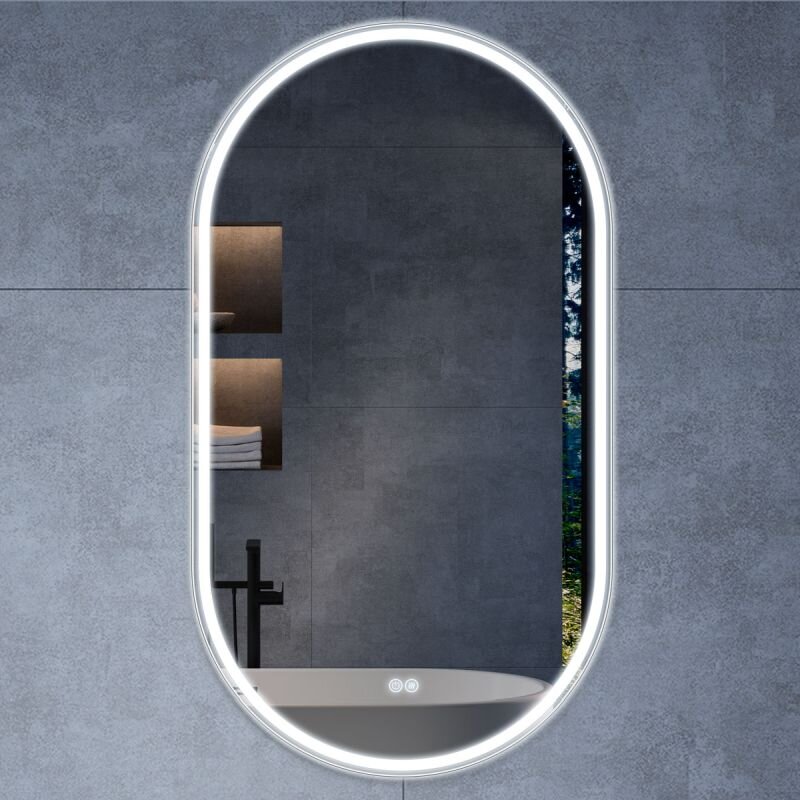 Изображение товара Зеркало Vincea 60x100 см с LED подсветкой антизапотевание сенсорное