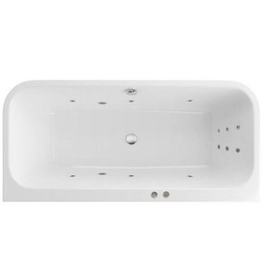 Изображение товара Ванна гидромассажная Excellent Arana Line 180 x 85 см, белый/хром, WAEX.ARA18.LINE.CR