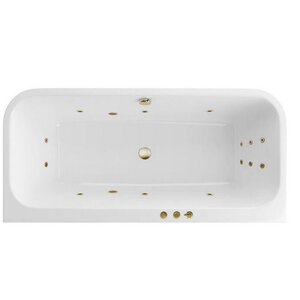 Изображение товара Ванна гидромассажная Excellent Arana Smart 180 x 85 см, белый/бронза, WAEX.ARA18.SMART.BR