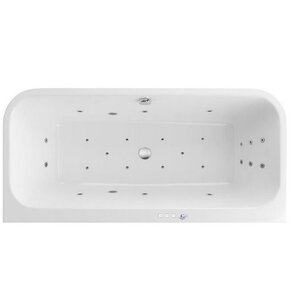Изображение товара Ванна гидромассажная Excellent Arana Ultra 180 x 85 см, белый/хром, WAEX.ARA18.ULTRA.CR