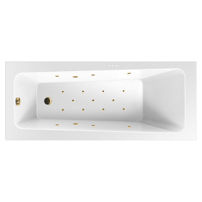 Изображение товара Гидромассажная ванна Excellent Ava Relax 170x70 см с хромотерапией