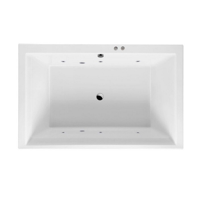 Изображение товара Гидромассажная ванна Excellent Crown Lux Soft 190x120 см, акрил, гидромассаж, белый/хром