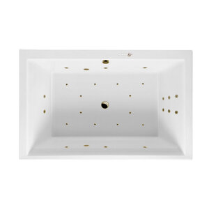 Изображение товара Ванна гидромассажная Excellent Crown Lux Ultra 190 x 120 см, белый/бронза, WAEX.CRO19.ULTRA.BR