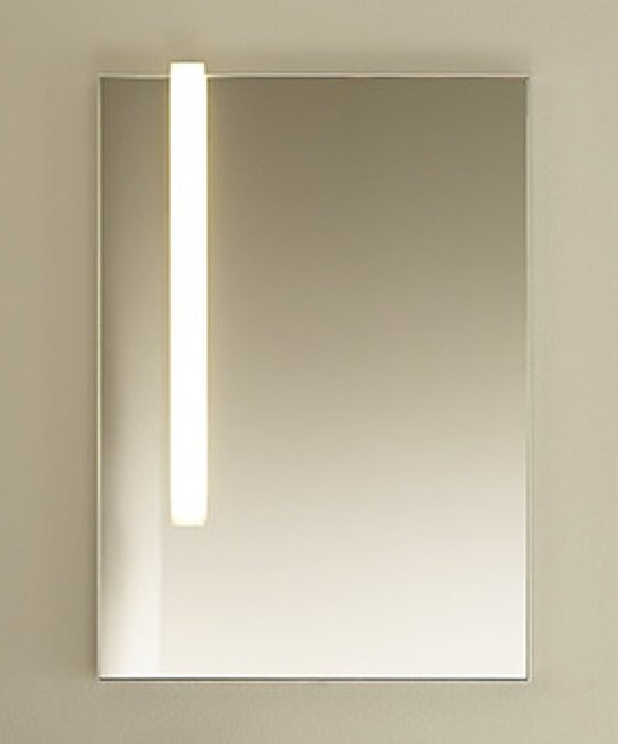 Изображение товара Зеркало Burgbad Bel 40 см с подсветкой левое белое Germany