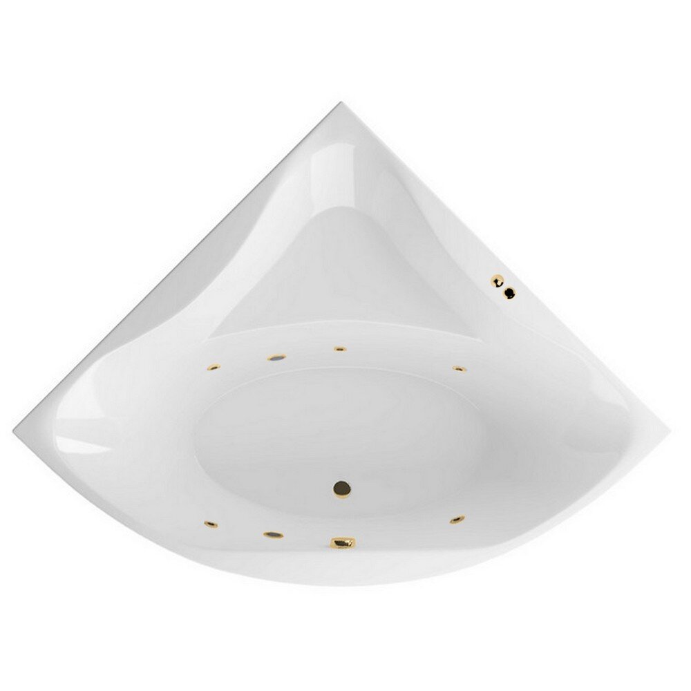 Изображение товара Гидромассажная ванна Excellent Glamour Soft 150x150см угловая