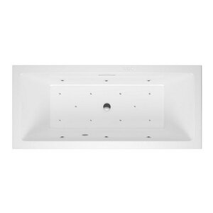 Изображение товара Ванна гидромассажная Excellent Heaven Slim Relax 180 x 80 см, белый/хром, WAEX.HEV18S.RELAX.CR