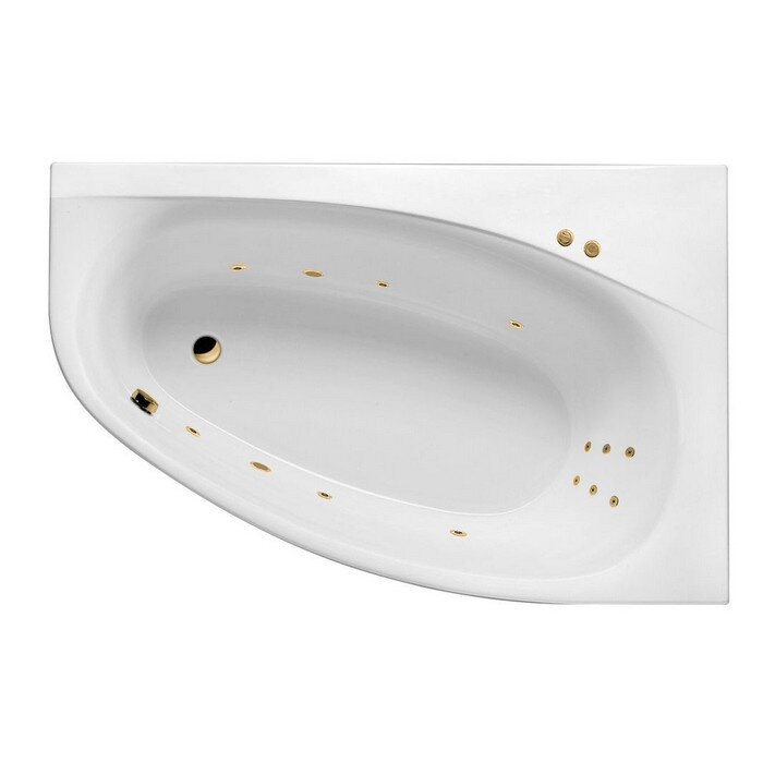Изображение товара Гидромассажная ванна Excellent Kameleon Line 170x110 см, правая, акрил