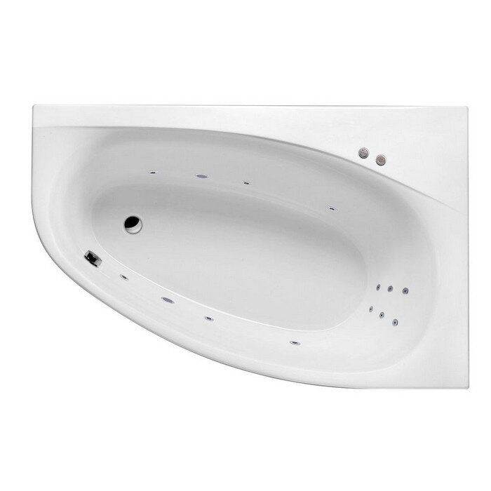 Изображение товара Гидромассажная ванна Excellent Kameleon Line 170x110 см правая угловая акриловая