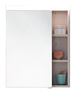 Изображение товара Зеркальный шкаф Burgbad Orell 50 см, с подсветкой, правый, дуб меринос, SPFQ050RK0510