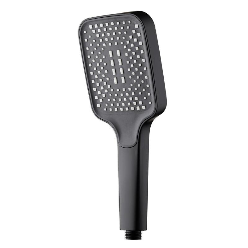 Изображение товара Душевая лейка Orange 1 режим черный матовый S14HSb