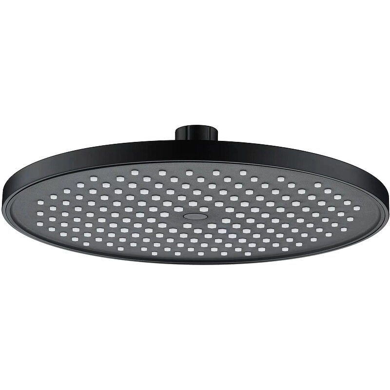 Изображение товара Верхний душ с регулировкой угла наклона Orange, 23 х 23 см, черный матовый, S13TSb