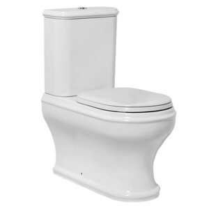 Изображение товара Напольный унитаз Azurra Charme белый фаянс однорежимный 40x42.5x69 см