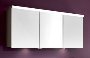 Изображение товара Зеркальный шкаф Burgbad Sinea 1.0 160 см, с подсветкой, фрассино капучино, SPLA160 K0520