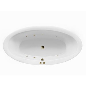 Изображение товара Ванна гидромассажная Excellent Lumina Soft 190 x 95 см, белый/бронза, WAEX.LUM19.SOFT.BR