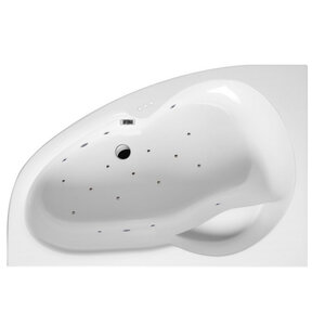 Изображение товара Ванна гидромассажная Excellent Newa Relax 160 x 95 см, левая, белый/хром, WAEX.NEL16.RELAX.CR