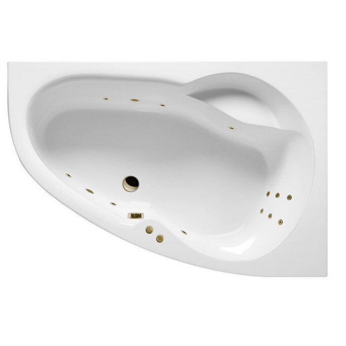 Изображение товара Ванна гидромассажная Excellent Newa Line 160 x 95 см, правая, белый/бронза, WAEX.NEP16.LINE.BR Изображение товара Ванна гидромассажная Excellent Newa Line 160 x 95 см, правая, белый/бронза, WAEX.NEP16.LINE.BR