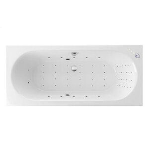 Изображение товара Ванна гидромассажная Excellent Oceana Slim Nano 160 x 75 см, белый/хром, WAEX.OCE16S.NANO.CR