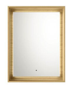 Изображение товара Зеркало Burgbad Max 45 см, с подсветкой, natural knotty oak, SIJQ045 F5349