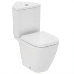Напольный унитаз-компакт Ideal Standard I.Life T459601/T520101 S RimLS+, угловой, белый - фото 1