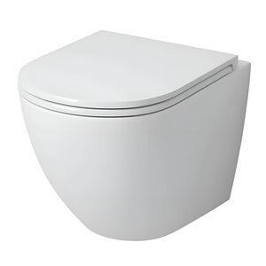 Изображение товара Подвесной унитаз Grossman Торнадо GR-4455SQ безободковый с сиденьем Soft-Close