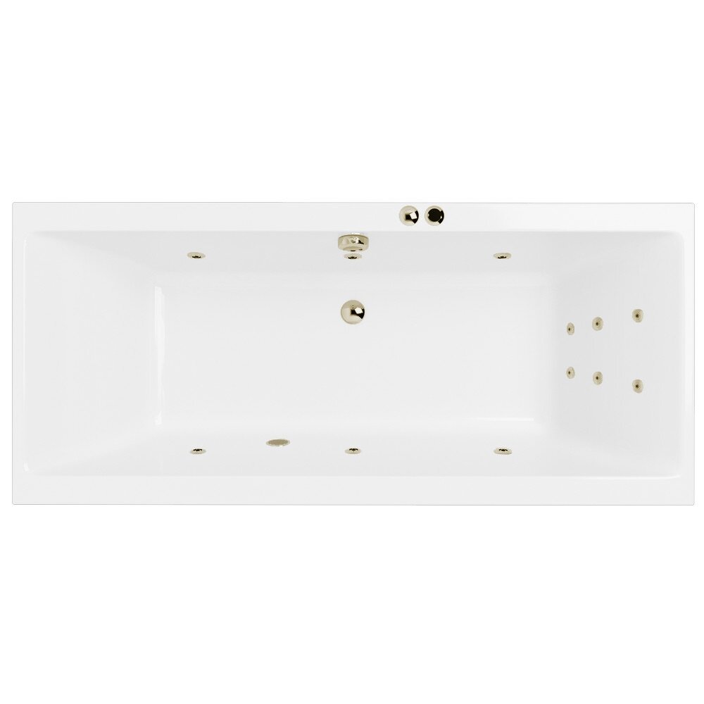 Изображение товара Гидромассажная ванна Excellent Pryzmat Line 150x75 см с гидромассажем и каркасом