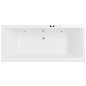 Изображение товара Ванна гидромассажная Excellent Pryzmat Soft 150 x 75 см, белый/хром, WAEX.PRY15.SOFT.CR