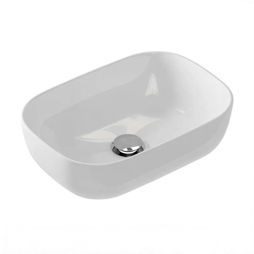 Изображение товара Раковина Cersanit Moduo 63570 Square 50, 50 х 36 см, накладная, белая