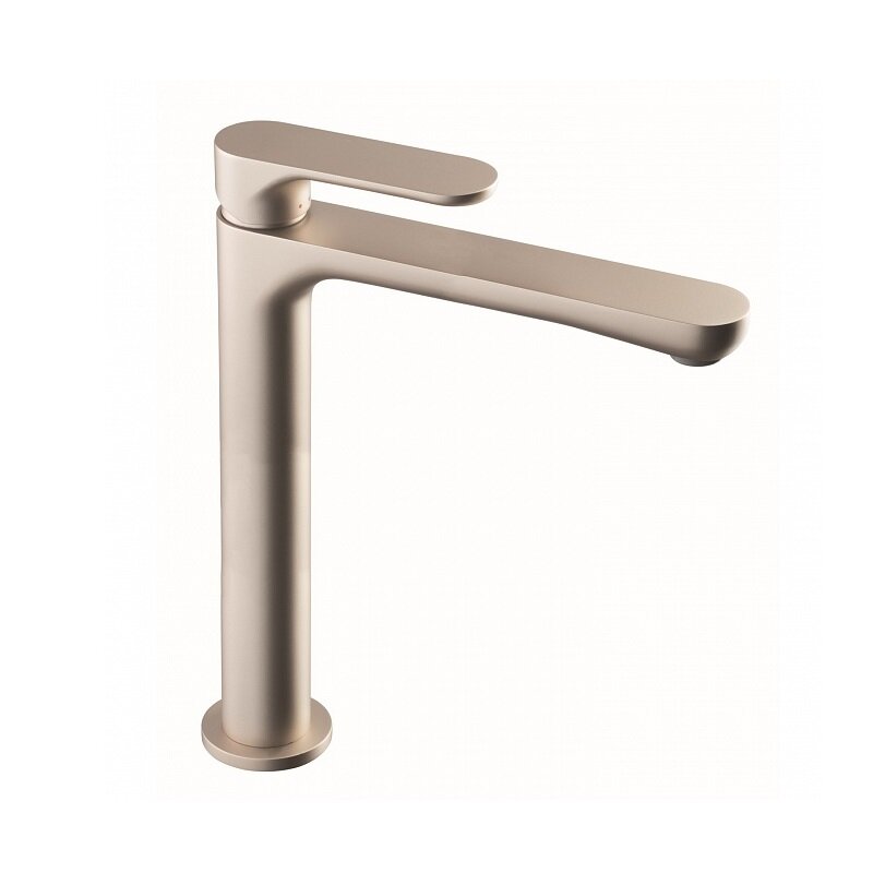 Изображение товара Смеситель для раковины Kerama Marazzi Ole без донного клапана цвет титановый атласный