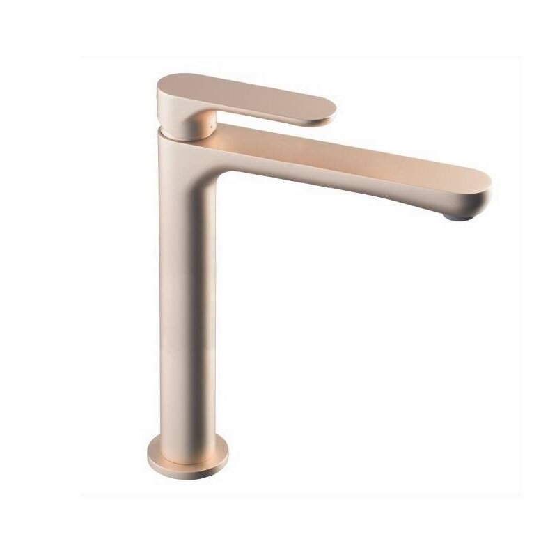 Изображение товара Смеситель Kerama Marazzi Ole для раковины, без донного клапана, цвет золотой атласный, 69415KM.M0.071