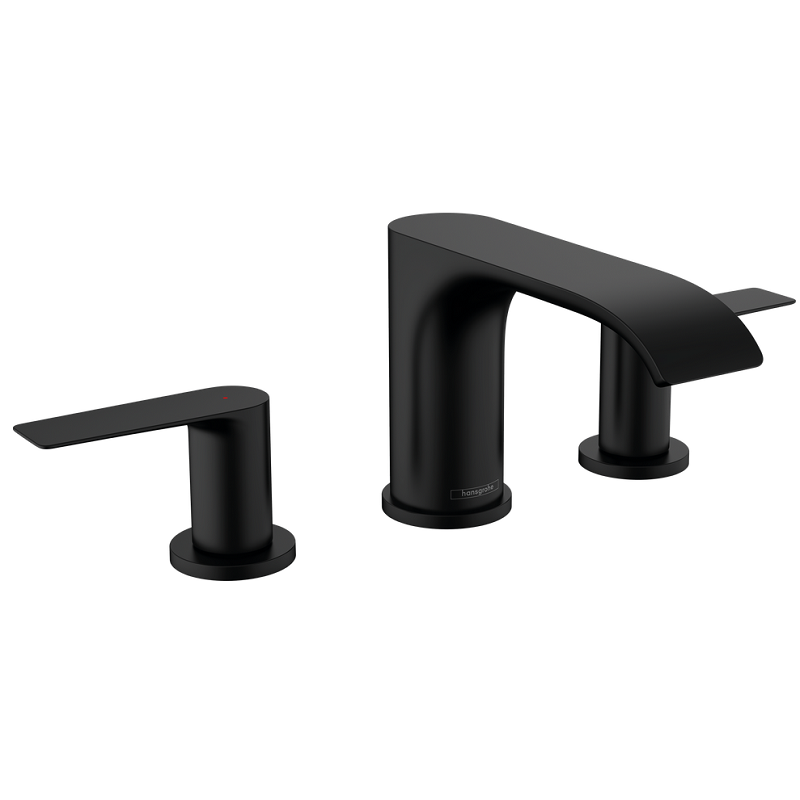Изображение товара Смеситель для раковины Hansgrohe Vivenis черный матовый с сливным гарнитуром