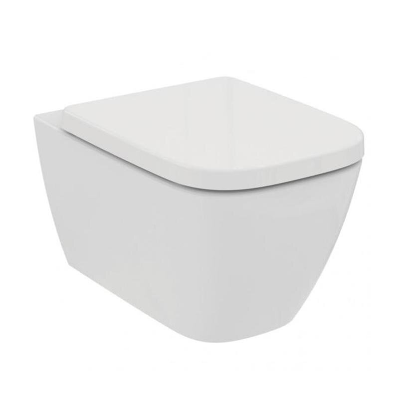 Изображение товара Подвесной унитаз безободковый Ideal Standard i.life B, T461401 Euro White Изображение товара Подвесной унитаз безободковый Ideal Standard i.life B, T461401 Euro White