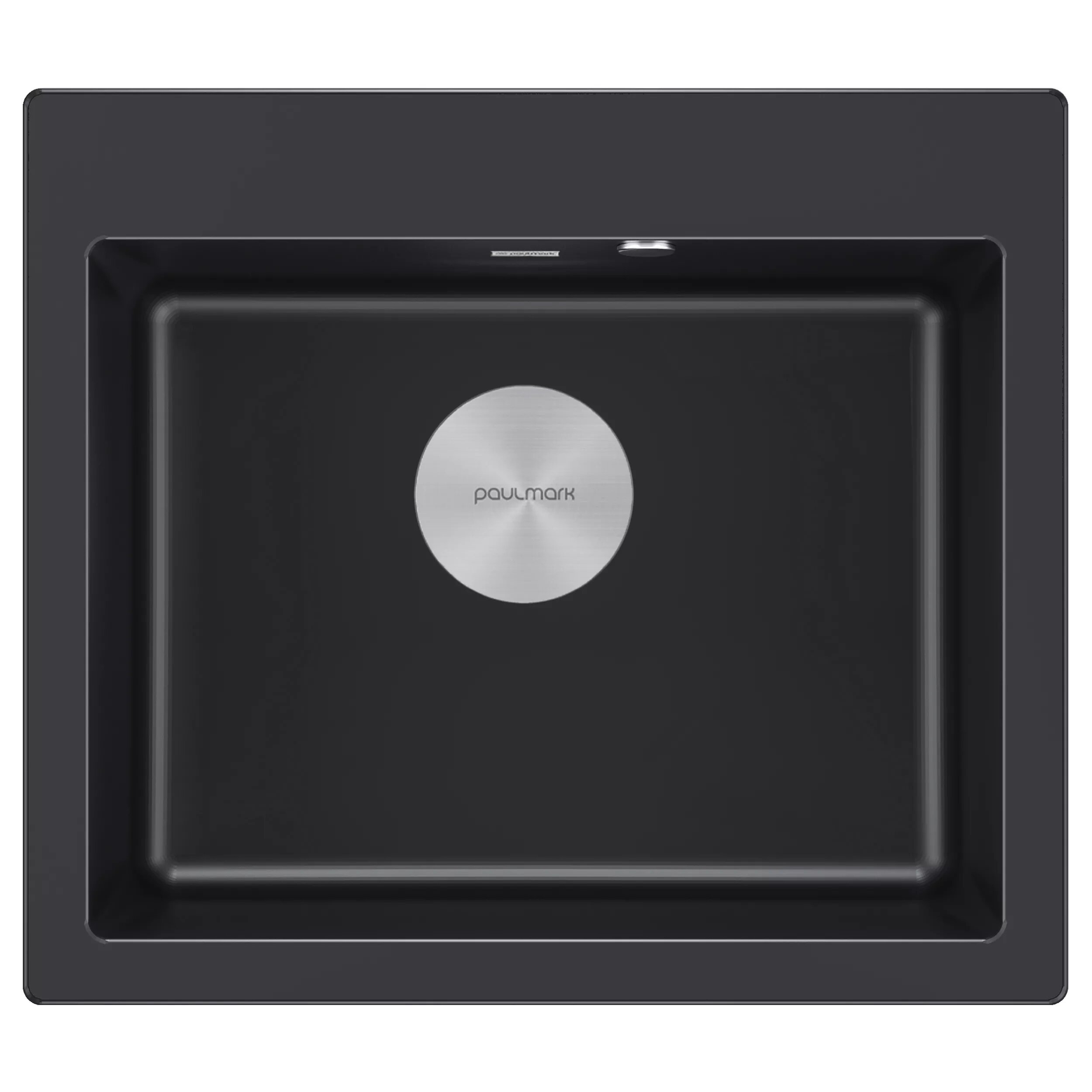 Изображение товара Кухонная мойка Paulmark Kante PM106052-BLM 60 см, черный металлик Изображение товара Кухонная мойка Paulmark Kante PM106052-BLM 60 см, черный металлик