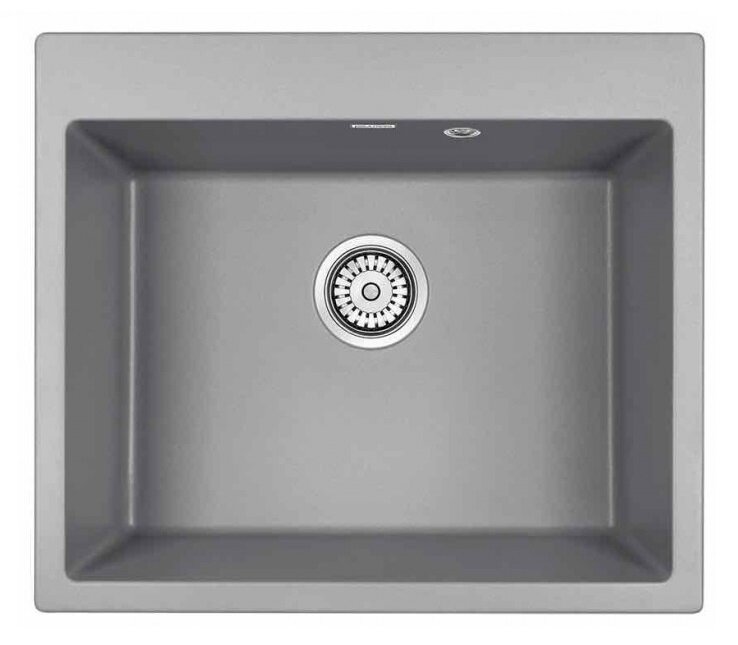 Изображение товара Кухонная мойка Paulmark Kante PM106052-GRM 60 см серый гранит