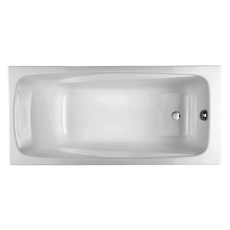 Изображение товара Чугунная ванна Jacob Delafon Repos 180x85 яркий белый дизайн классика