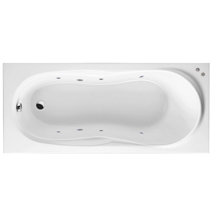 Изображение товара Гидромассажная ванна Excellent Sekwana Soft 170x75 см акрил польша