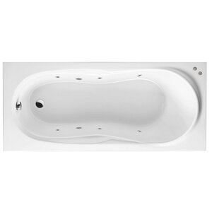 Изображение товара Ванна гидромассажная Excellent Sekwana Soft 170 x 75 см, белый/хром, WAEX.SEK17.SOFT.CR