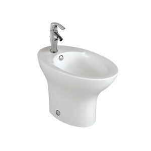 Изображение товара Напольное биде Jacob Delafon Presquile E1348-00 из фарфора, белое, 38х61.5 см