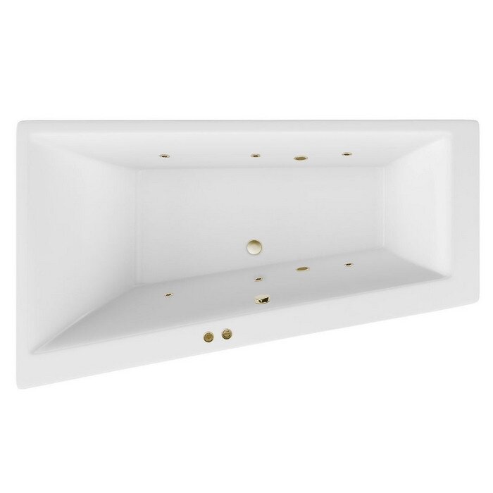 Изображение товара Гидромассажная ванна Excellent Sfera Slim Soft 170x100 см угловая для ванной комнаты