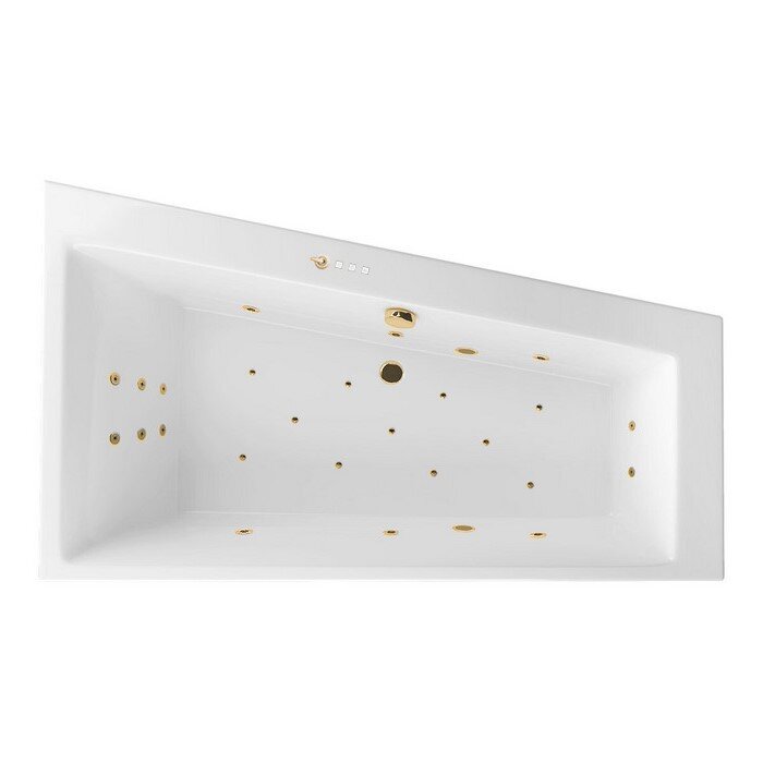 Изображение товара Гидромассажная ванна Excellent Sfera Slim Ultra 170x100 см угловая белая