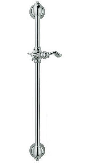 Изображение товара Душевая штанга Jacob Delafon Fairfax E75099 с держателем для душа, 0,60 м, хром