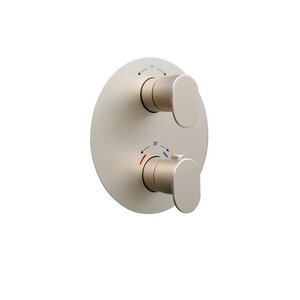 Изображение товара Термостатический смеситель Kerama Marazzi Ole для душа с золотым покрытием 67638EKM.M0.071