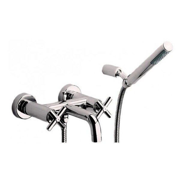 Изображение товара Стильный двухвентильный смеситель Roca Loft 5A0143C00 для ванны и душа